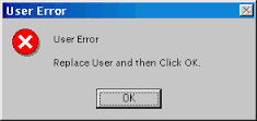 user error